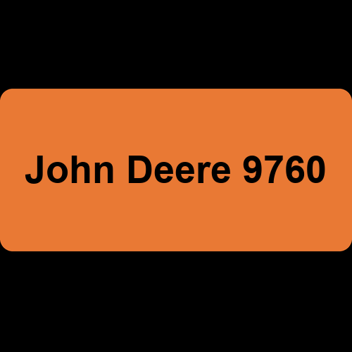 John Deere 9760